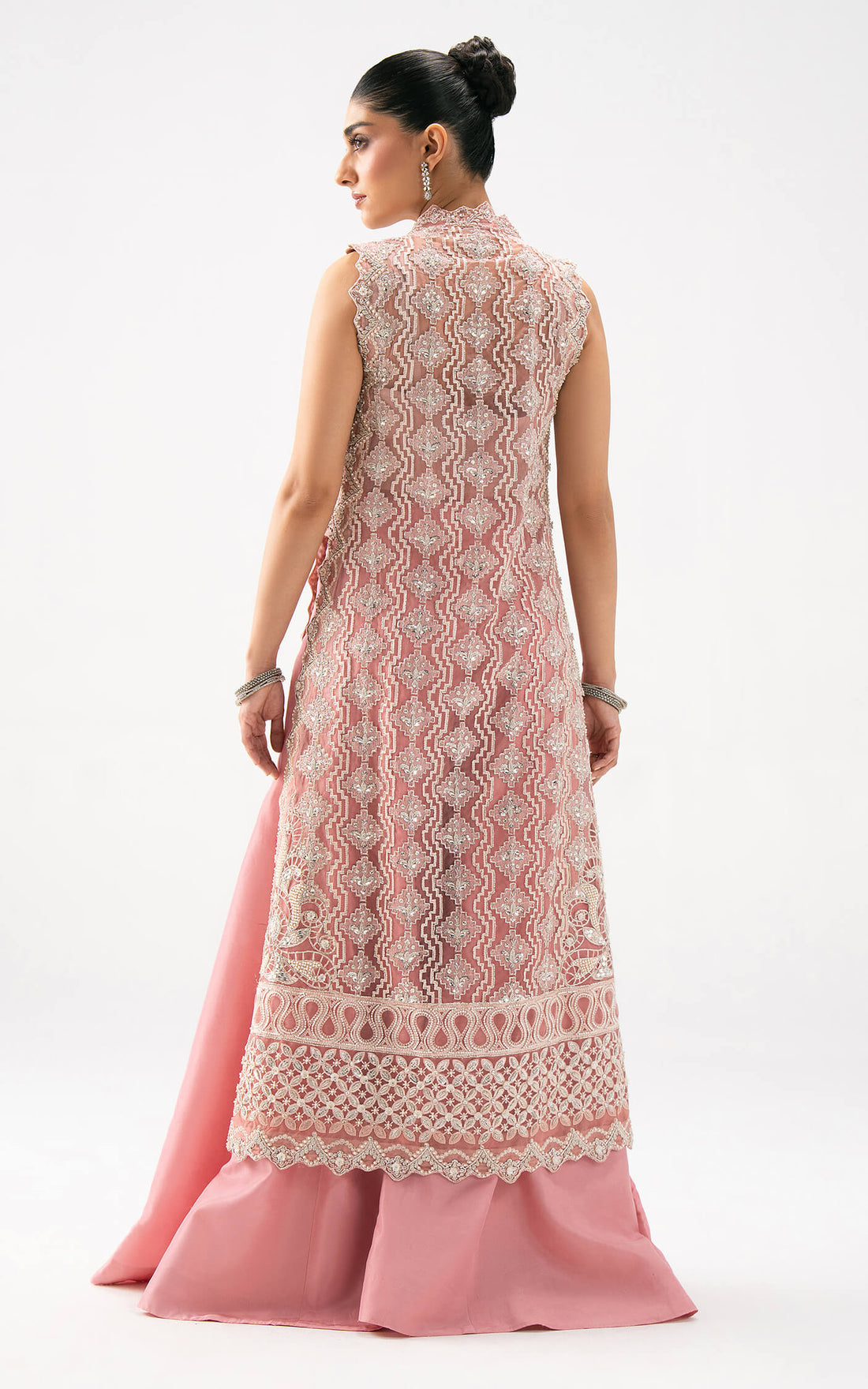 Asifa and Nabeel | Lyle Luxury Formals 25 | Blush Reverie Ensemble - Official Asifa and Nabeel - Agha Fabrics UK