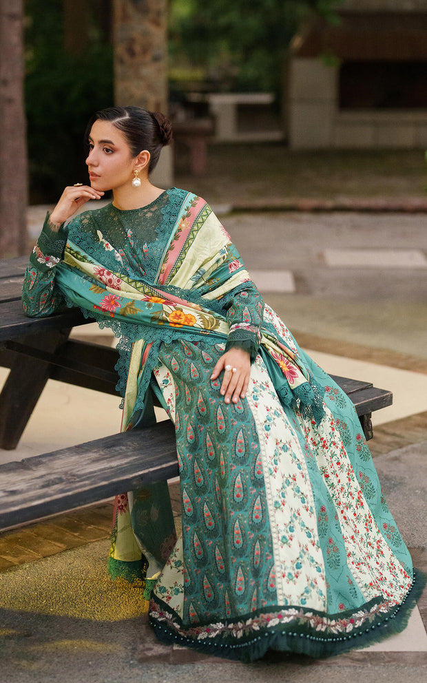 Asifa and Nabeel | Meraki Winter 25 | Botanical Breeze - Official Asifa and Nabeel - Agha Fabrics UK