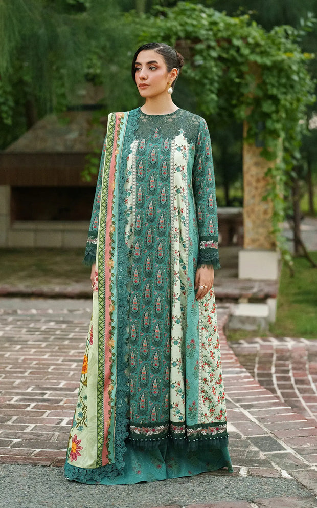 Asifa and Nabeel | Meraki Winter 25 | Botanical Breeze - Official Asifa and Nabeel - Agha Fabrics UK