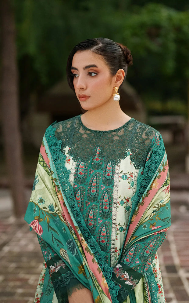Asifa and Nabeel | Meraki Winter 25 | Botanical Breeze - Official Asifa and Nabeel - Agha Fabrics UK