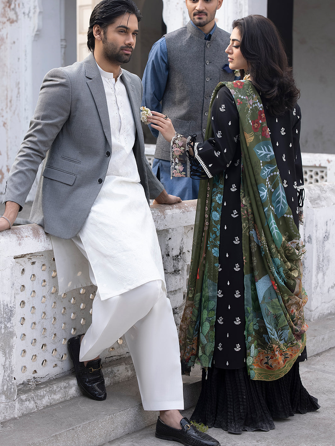 Mahnur | Mahrukh Luxury Lawn 24 | CAMELIA - Official Mahnur - Agha Fabrics UK