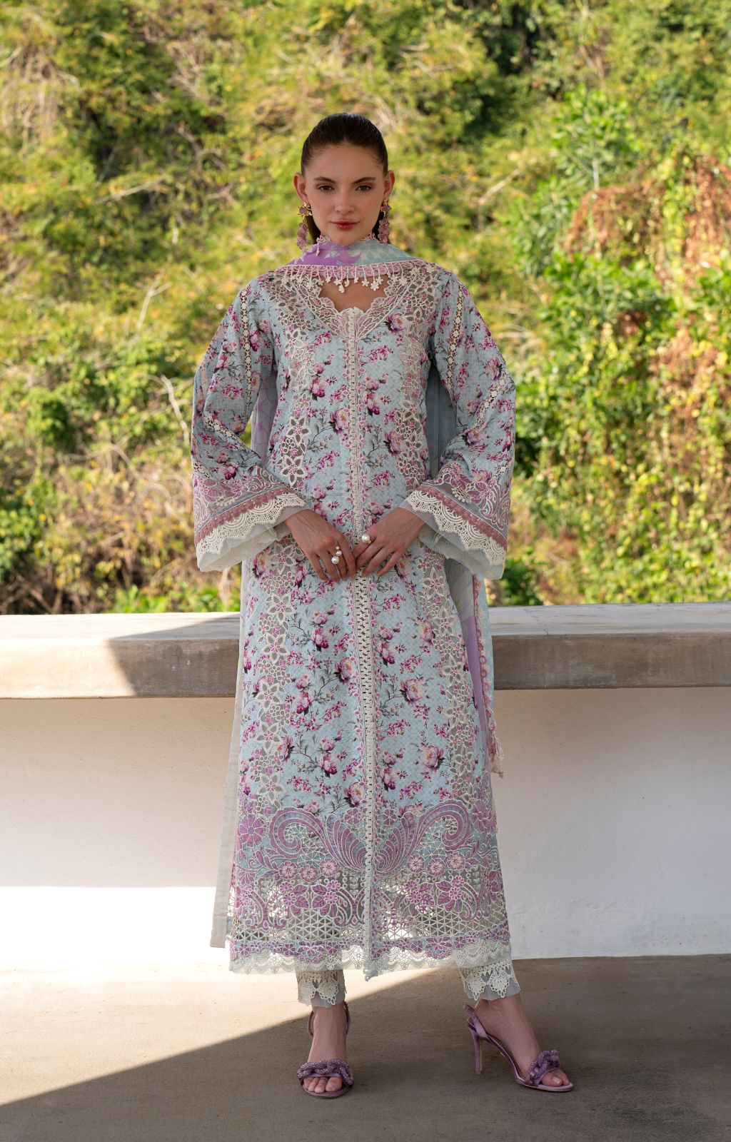 AJR Couture | Printakari Lawn 25 | Charlotte - Official AJR Couture - Agha Fabrics UK