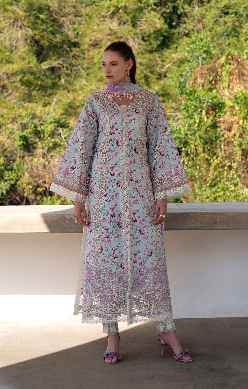 AJR Couture | Printakari Lawn 25 | Charlotte - Official AJR Couture - Agha Fabrics UK