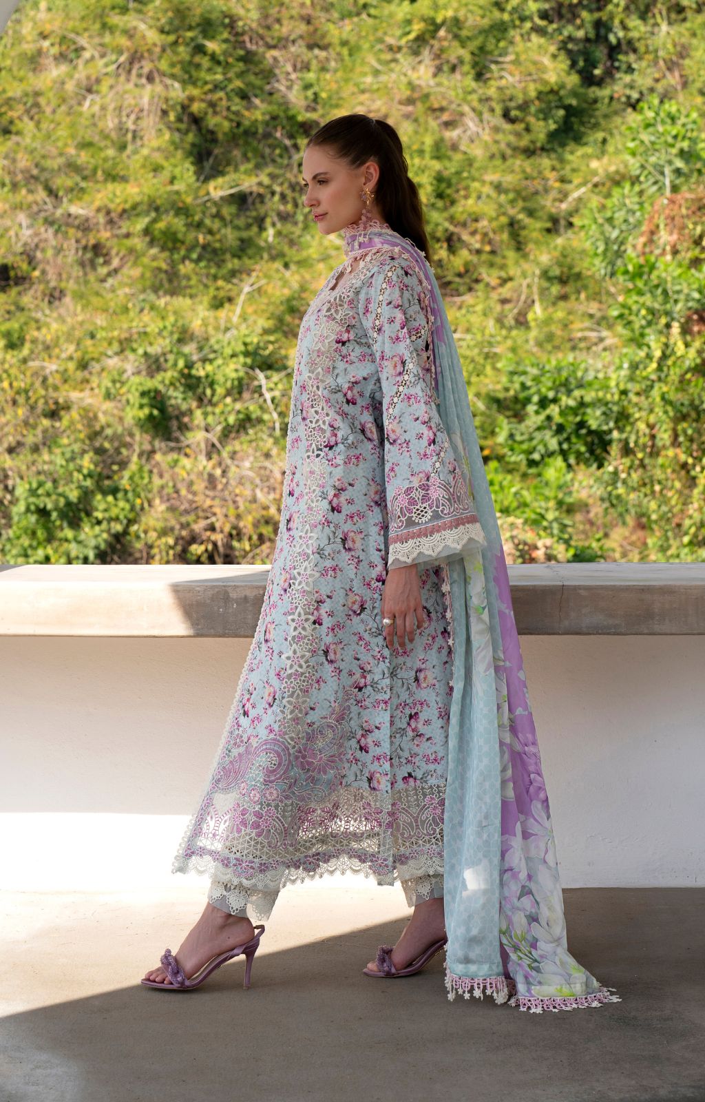 AJR Couture | Printakari Lawn 25 | Charlotte - Official AJR Couture - Agha Fabrics UK