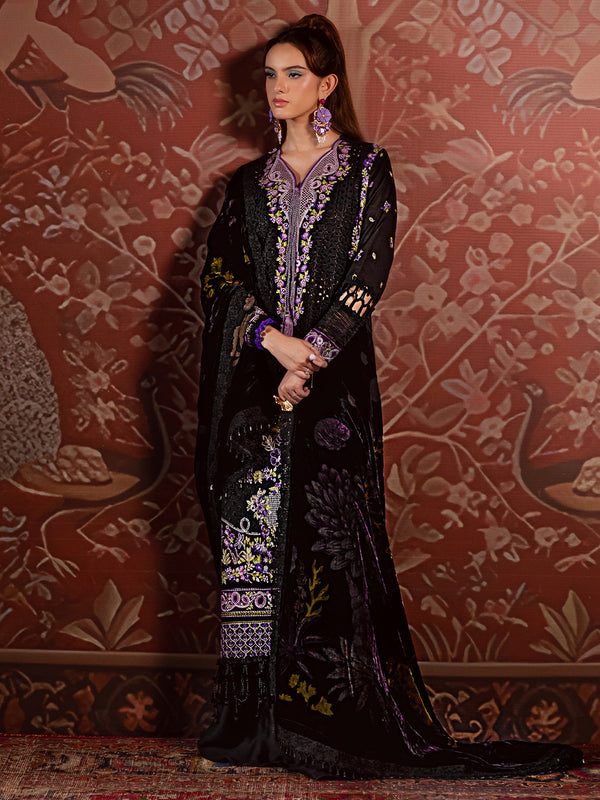 Mahnur | Amelia Luxury Winter 25 | CK-001 Kotrai - Official Mahnur - Agha Fabrics UK