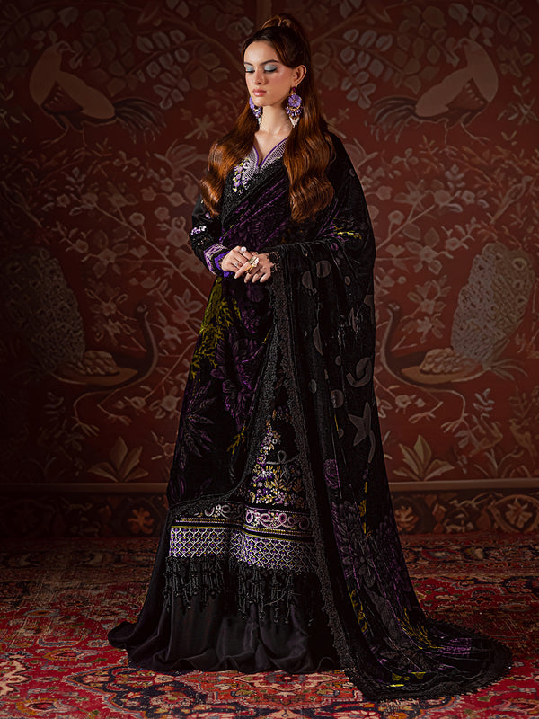 Mahnur | Amelia Luxury Winter 25 | CK-001 Kotrai - Official Mahnur - Agha Fabrics UK