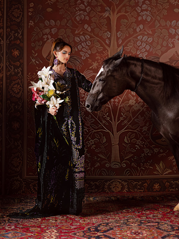 Mahnur | Amelia Luxury Winter 25 | CK-001 Kotrai - Official Mahnur - Agha Fabrics UK