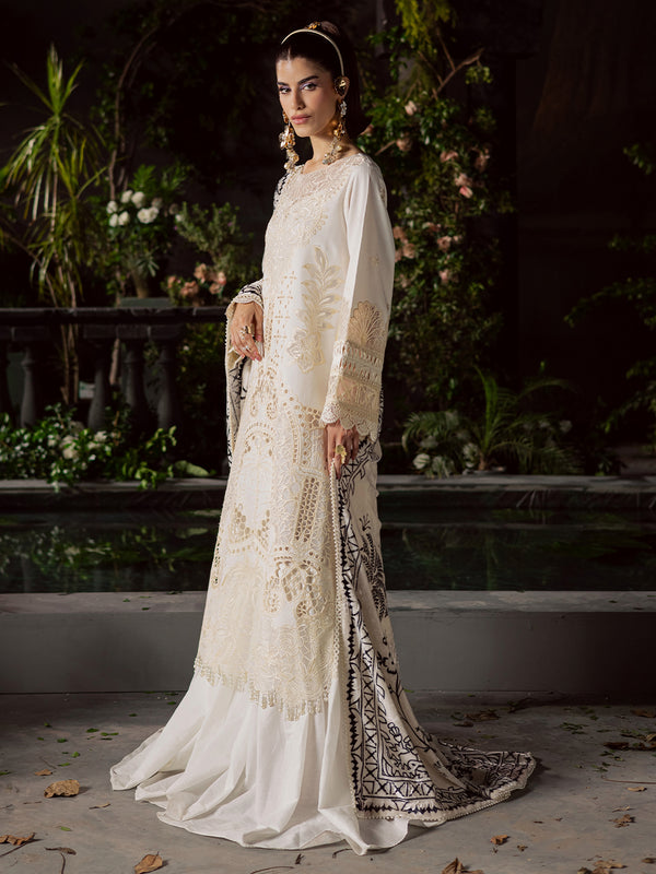 Mahnur | Amelia Luxury Winter 25 | CK-003 Kotrai - Official Mahnur - Agha Fabrics UK