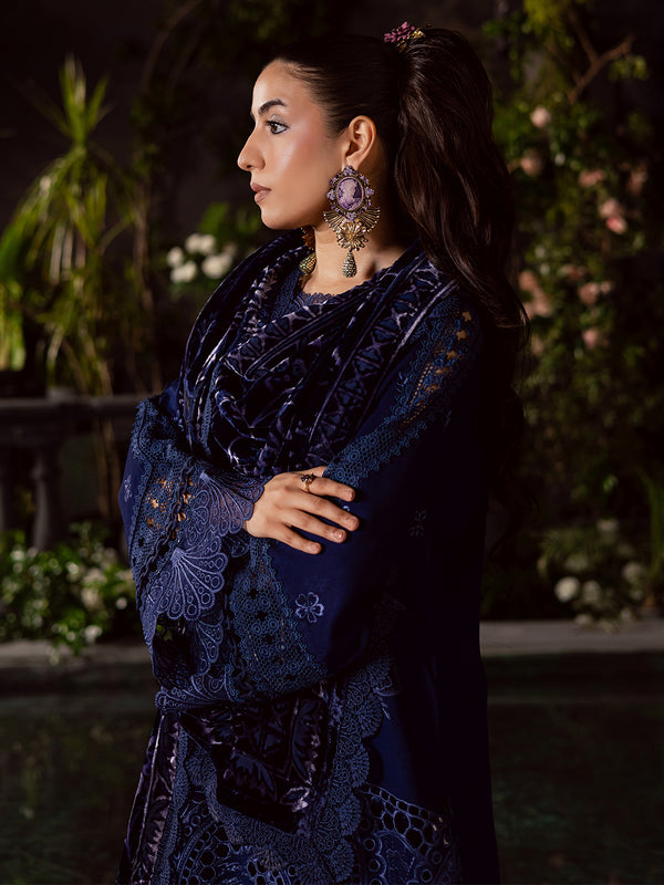 Mahnur | Amelia Luxury Winter 25 | CK-005 Kotrai - Official Mahnur - Agha Fabrics UK