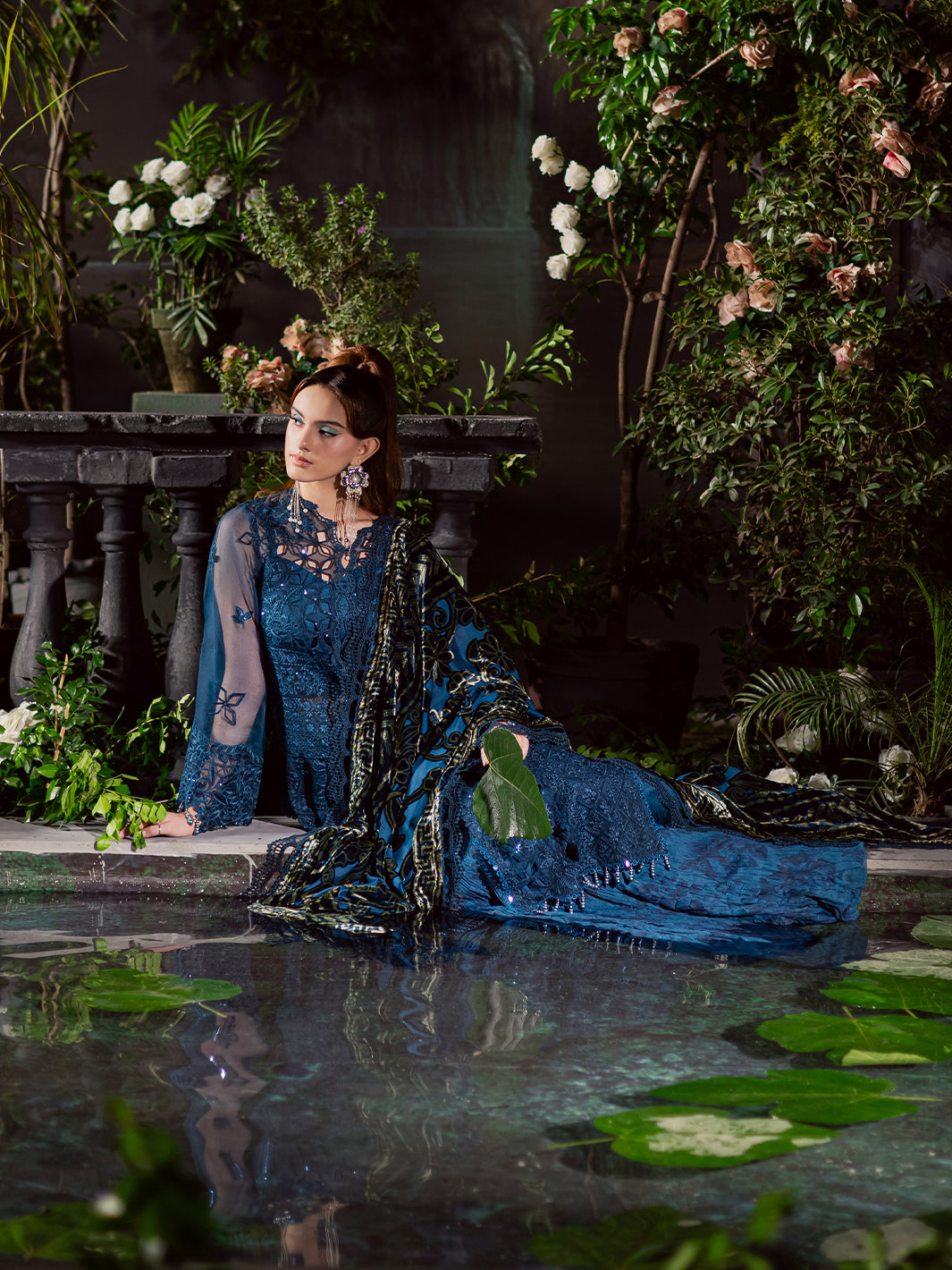 Mahnur | Amelia Luxury Winter 25 | CK-008 Kotrai - Official Mahnur - Agha Fabrics UK