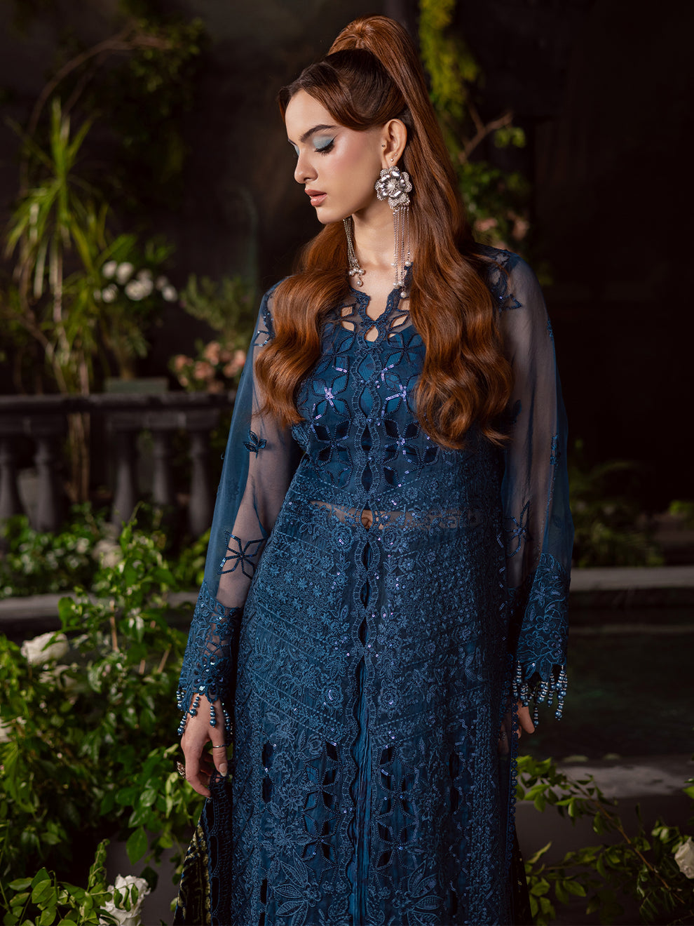 Mahnur | Amelia Luxury Winter 25 | CK-008 Kotrai - Official Mahnur - Agha Fabrics UK