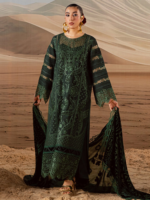 Mahnur | Amelia Luxury Winter 25 | CK-009 Kotrai - Official Mahnur - Agha Fabrics UK