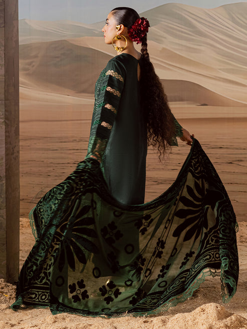 Mahnur | Amelia Luxury Winter 25 | CK-009 Kotrai - Official Mahnur - Agha Fabrics UK