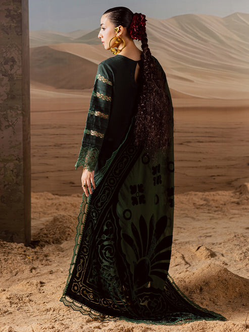 Mahnur | Amelia Luxury Winter 25 | CK-009 Kotrai - Official Mahnur - Agha Fabrics UK