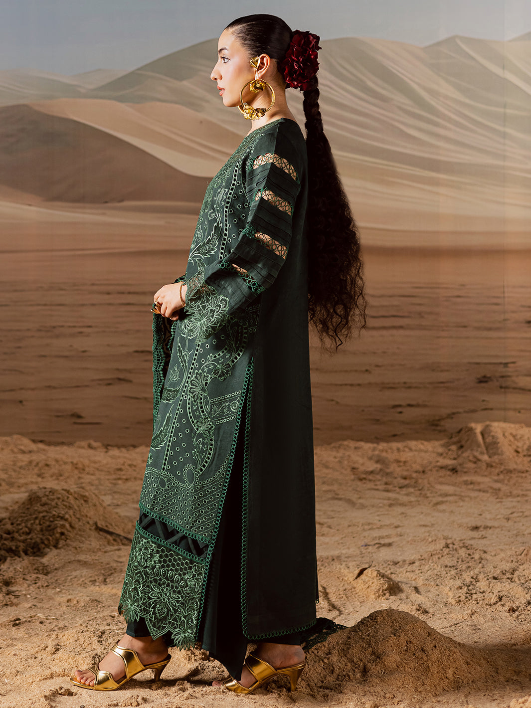 Mahnur | Amelia Luxury Winter 25 | CK-009 Kotrai - Official Mahnur - Agha Fabrics UK