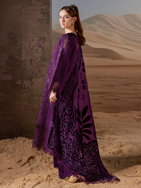 Mahnur | Amelia Luxury Winter 25 | CK-010 Kotrai - Official Mahnur - Agha Fabrics UK