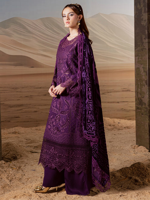 Mahnur | Amelia Luxury Winter 25 | CK-010 Kotrai - Official Mahnur - Agha Fabrics UK