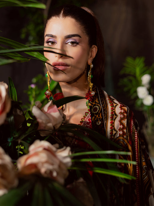 Mahnur | Amelia Luxury Winter 25 | CK-013 Kotrai - Official Mahnur - Agha Fabrics UK