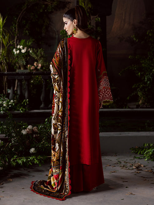 Mahnur | Amelia Luxury Winter 25 | CK-013 Kotrai - Official Mahnur - Agha Fabrics UK