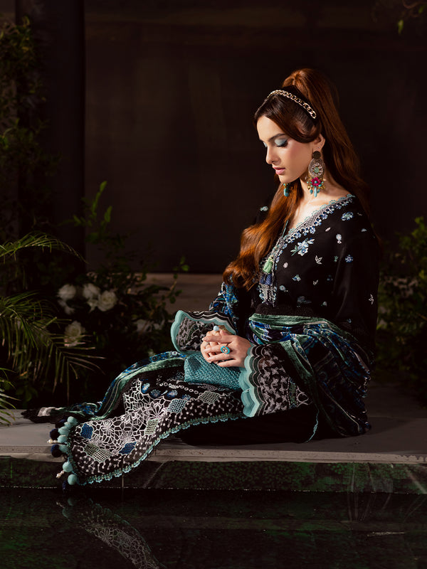 Mahnur | Amelia Luxury Winter 25 | CK-014 Kotrai - Official Mahnur - Agha Fabrics UK