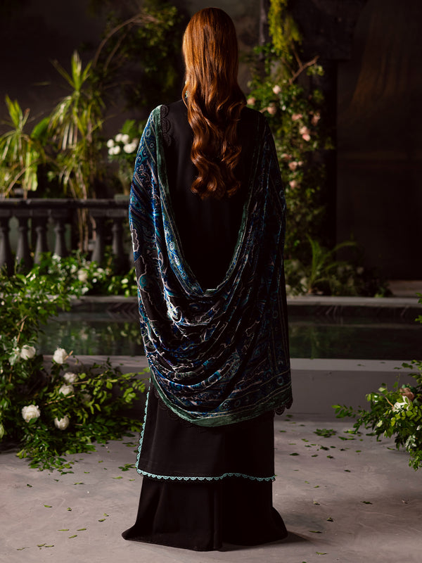 Mahnur | Amelia Luxury Winter 25 | CK-014 Kotrai - Official Mahnur - Agha Fabrics UK