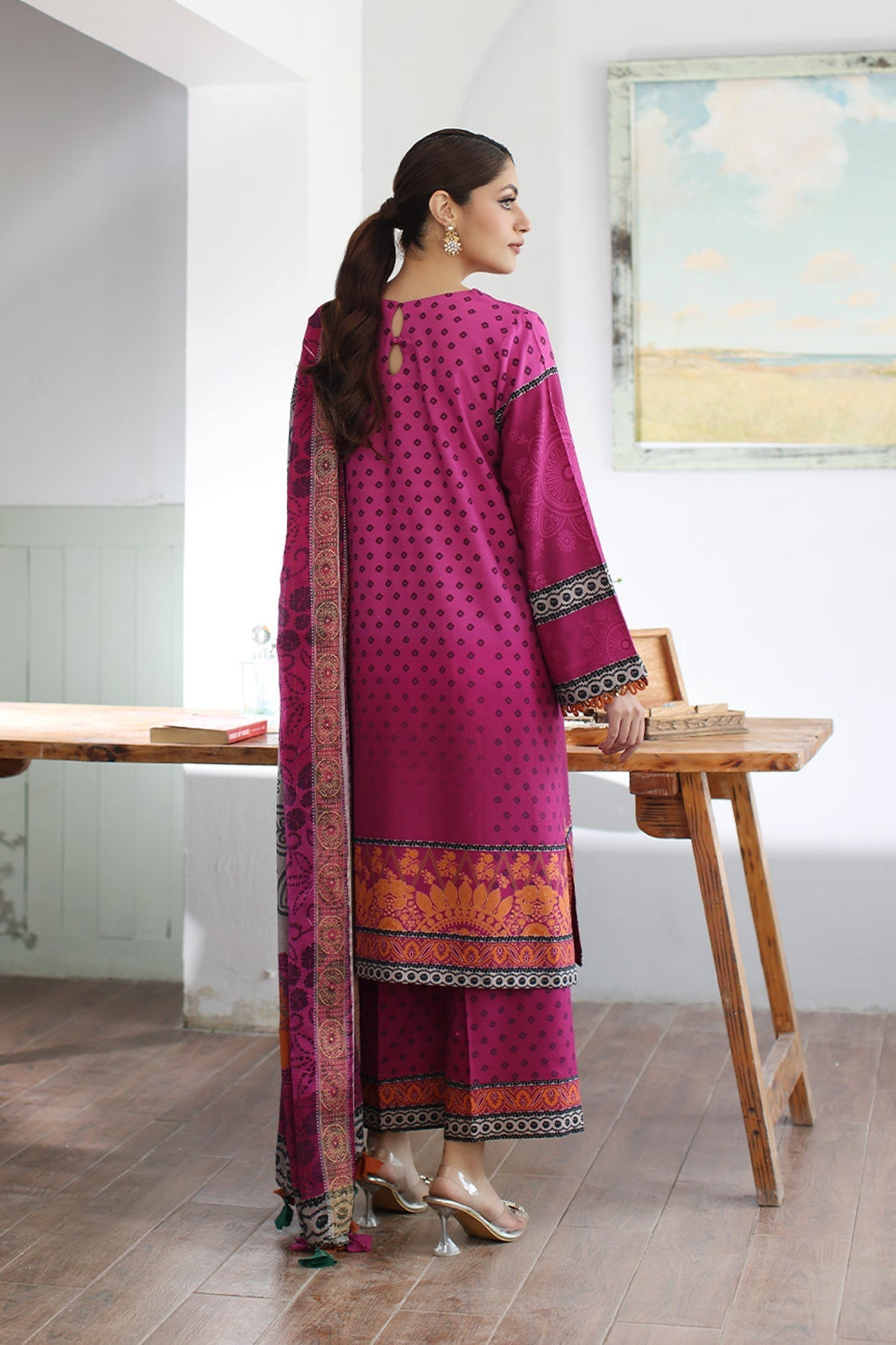 Charizma | Lawn Collection 24 | CP4-07 - Official Charizma - Agha Fabrics UK