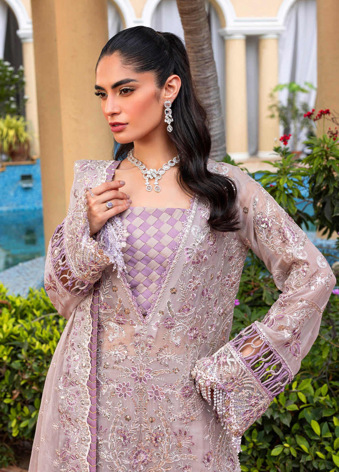 Sahane | Haye Dil Wedding Formals | CT 29008 Falling for you