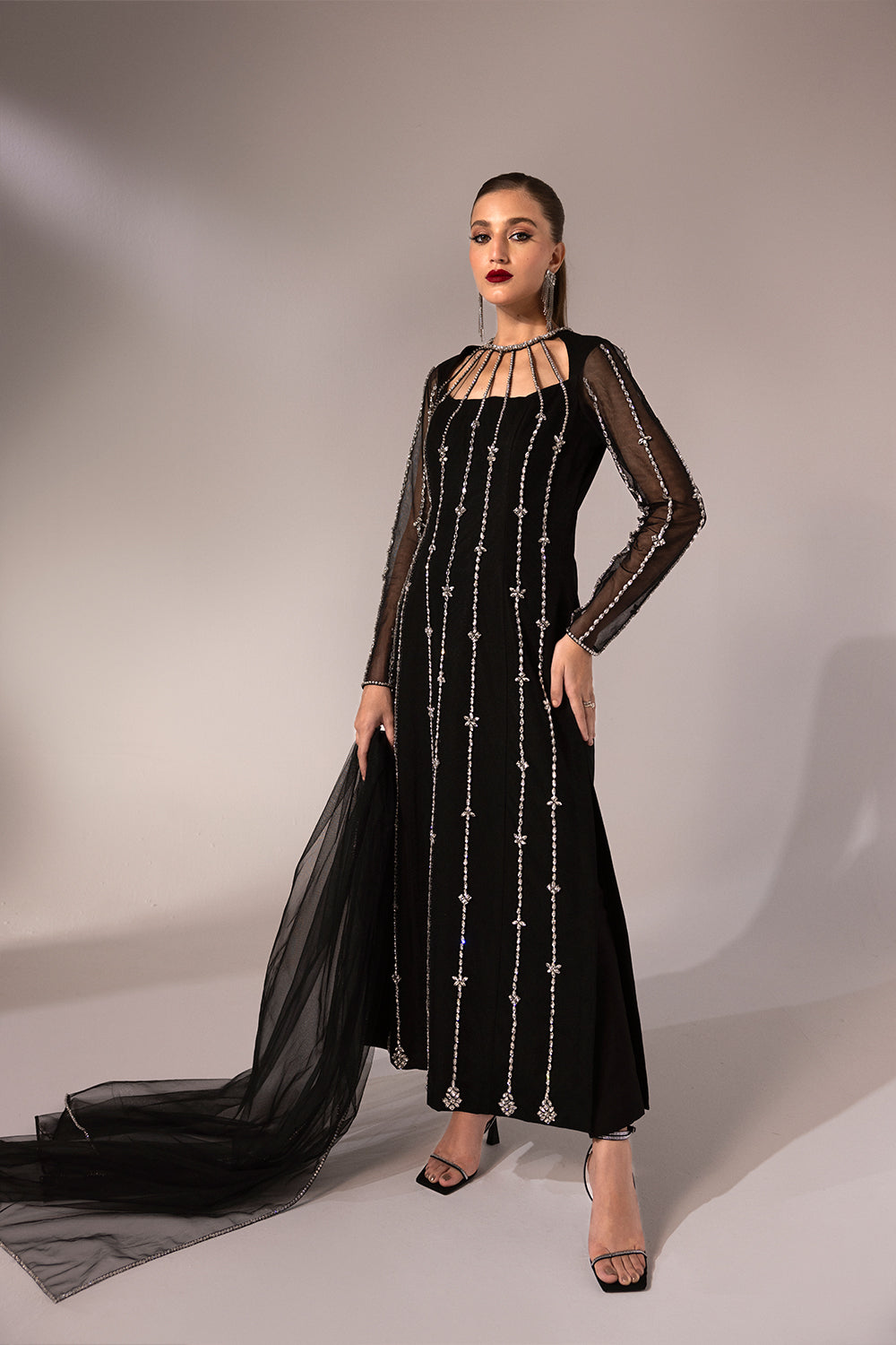Caia | Regine Luxury FormalÃÂ¢ÃÂÃÂ23 | MIDNIGHT - Official Caia - Agha Fabrics UK
