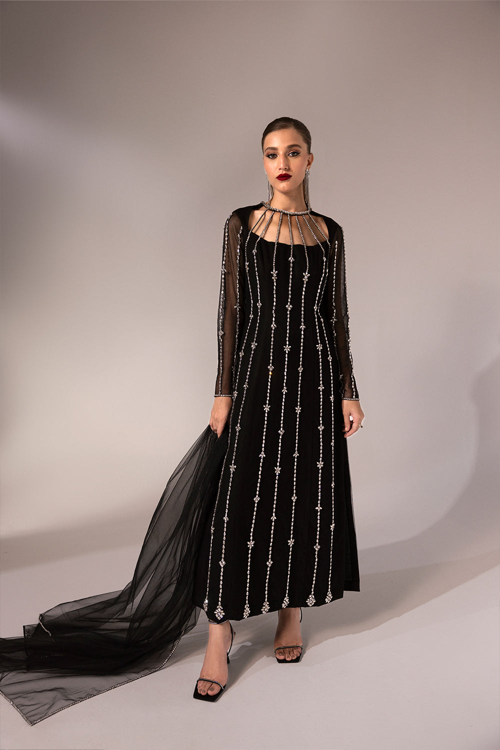 Caia | Regine Luxury FormalÃÂ¢ÃÂÃÂ23 | MIDNIGHT - Official Caia - Agha Fabrics UK