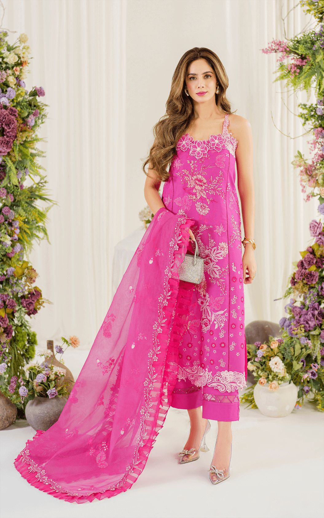 Asifa and Nabeel | Pretty in Pink Limited Edition | Carnation (PP-2) -  Asifa and Nabeel Luxury - Original Designer Dress - House of Maryam
