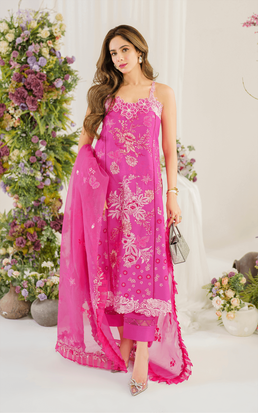 Asifa and Nabeel | Pretty in Pink Limited Edition | Carnation (PP-2) -  Asifa and Nabeel Luxury - Original Designer Dress - House of Maryam