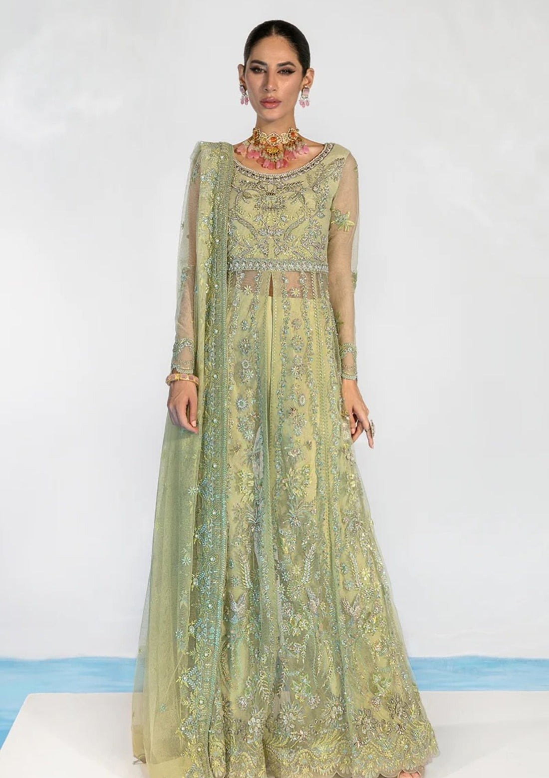 Formal Collection - Rang Rasiya - Chatoyer - Wedding - D#08 - CATALINA - Official Rang Rasiya - Agha Fabrics UK