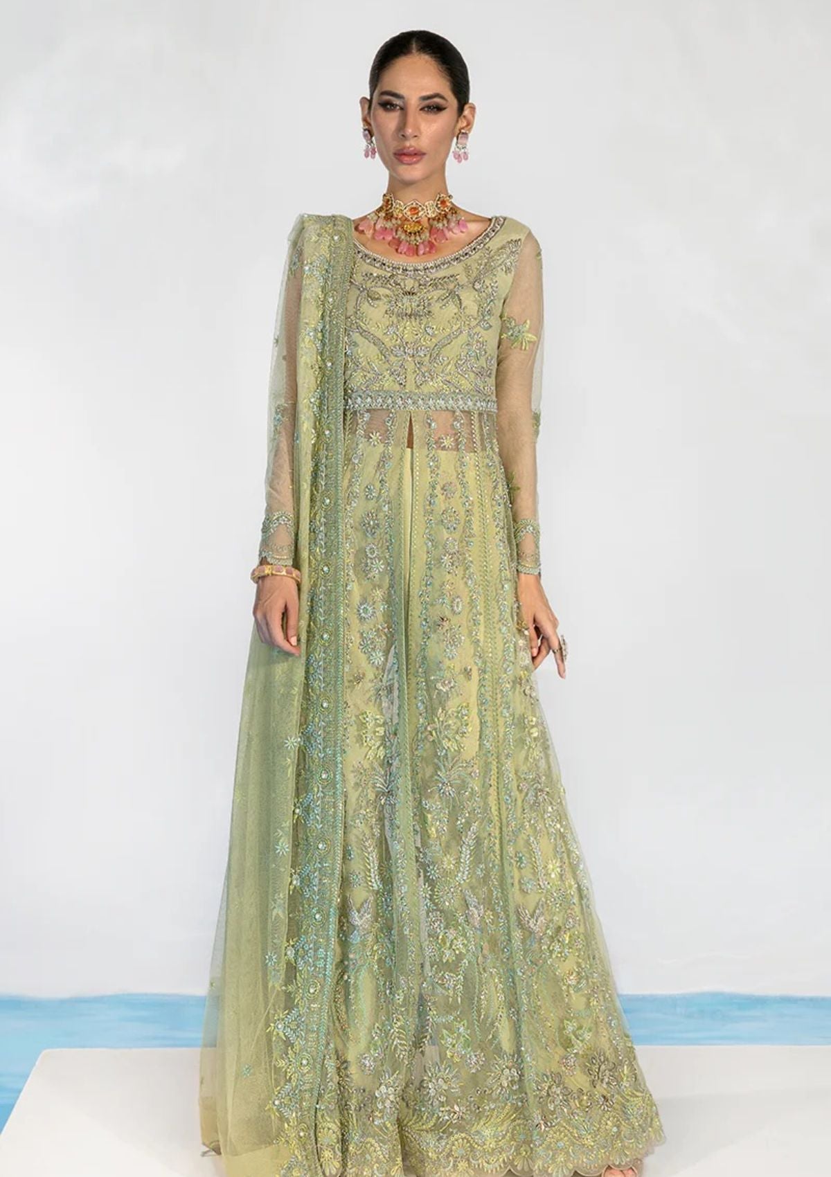 Formal Collection - Rang Rasiya - Chatoyer - Wedding - D#08 - CATALINA - Official Rang Rasiya - Agha Fabrics UK