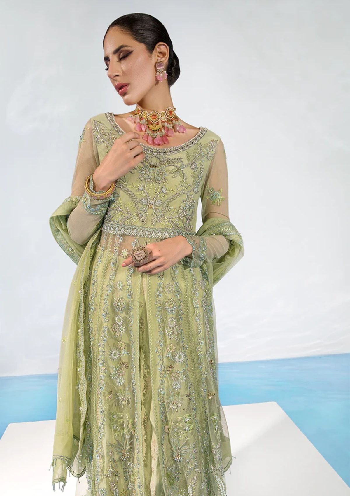 Formal Collection - Rang Rasiya - Chatoyer - Wedding - D#08 - CATALINA - Official Rang Rasiya - Agha Fabrics UK