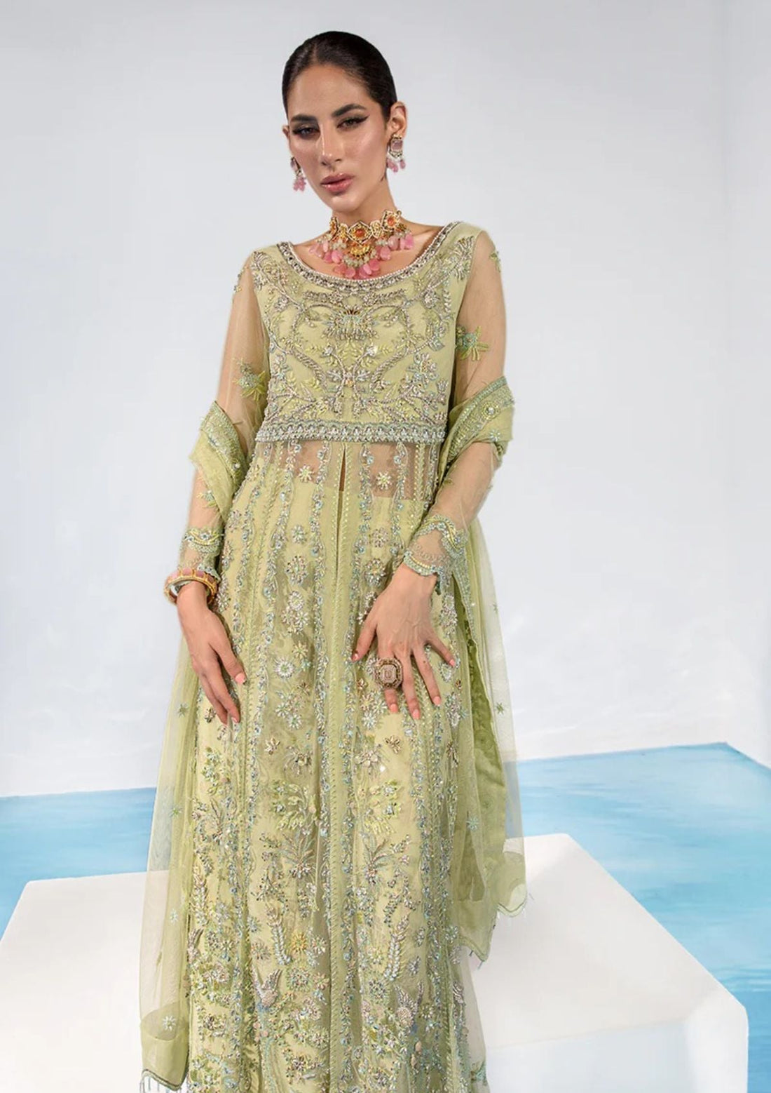 Formal Collection - Rang Rasiya - Chatoyer - Wedding - D#08 - CATALINA - Official Rang Rasiya - Agha Fabrics UK