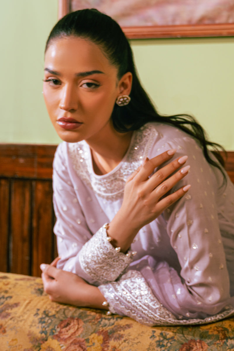 Cross Stitch | Luxe Atelier 24 | WISTERIA PLUM - Official Cross Stitch - Agha Fabrics UK