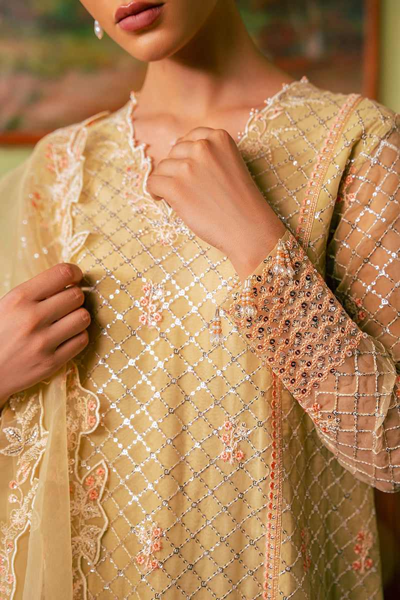 Cross Stitch | Luxe Atelier 24 | CANARY BUTTER - Official Cross Stitch - Agha Fabrics UK