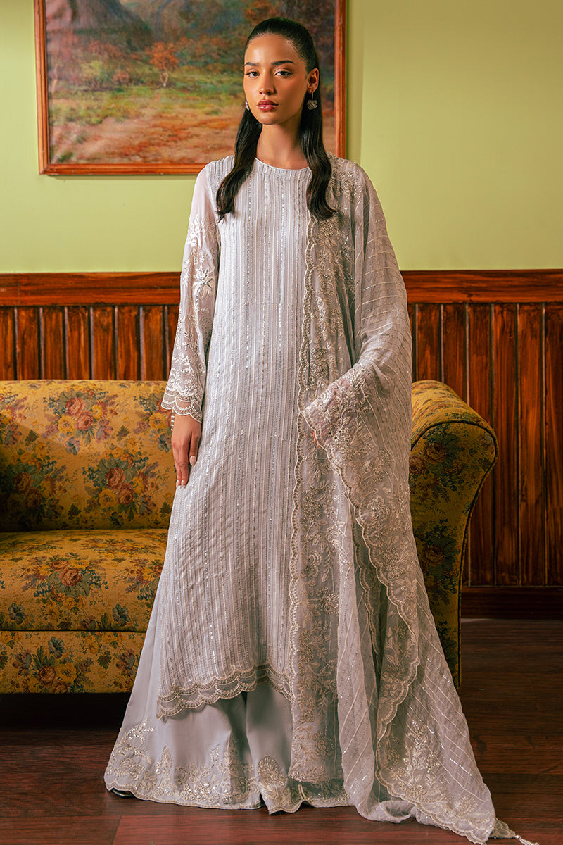 Cross Stitch | Luxe Atelier 24 | MUTED BLUE - Official Cross Stitch - Agha Fabrics UK