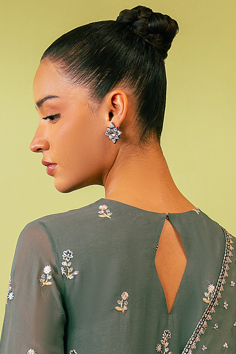 Cross Stitch | Luxe Atelier 24 | FERN GREEN - Official Cross Stitch - Agha Fabrics UK