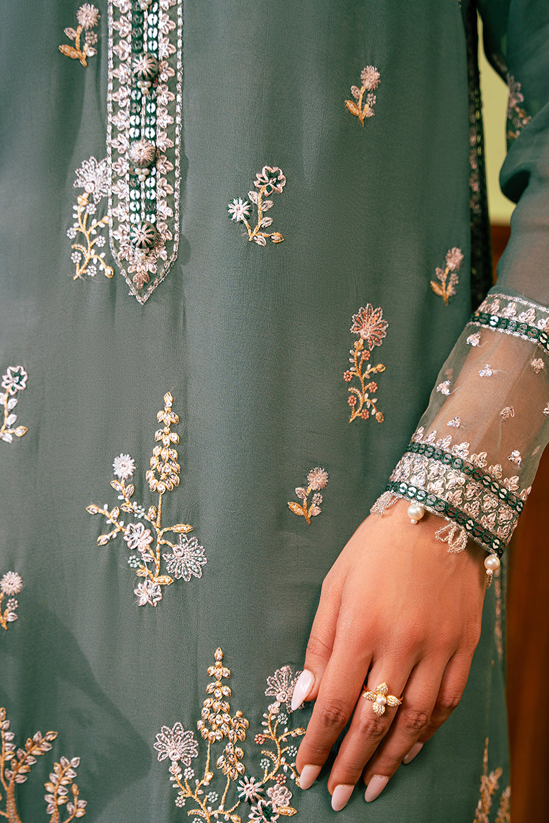 Cross Stitch | Luxe Atelier 24 | FERN GREEN - Official Cross Stitch - Agha Fabrics UK