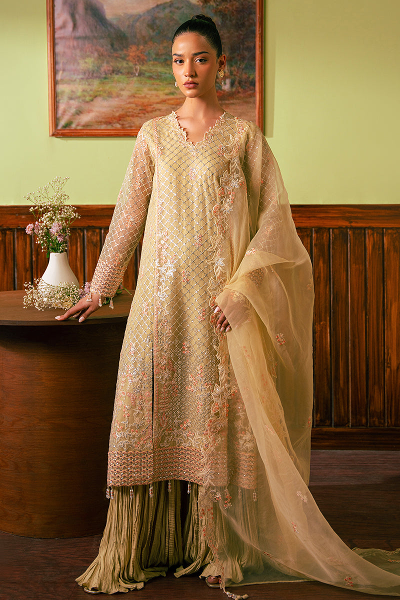 Cross Stitch | Luxe Atelier 24 | CANARY BUTTER - Official Cross Stitch - Agha Fabrics UK