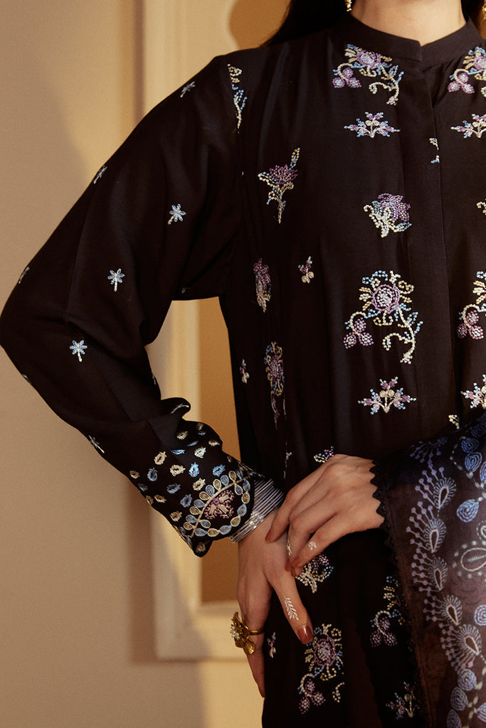 Cross Stitch | Winter Collection 24 | SHADOW GRACE - Official Cross Stitch - Agha Fabrics UK