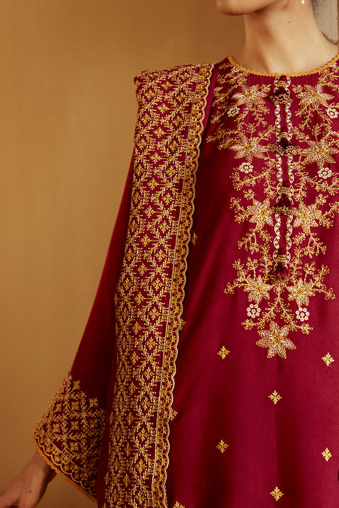 Cross Stitch | Winter Collection 24 | REGAL ROSEWOOD - Official Cross Stitch - Agha Fabrics UK