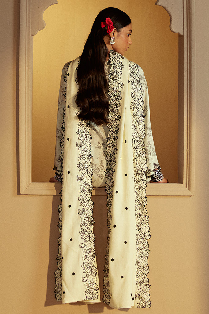 Cross Stitch | Winter Collection 24 | DOVE GRAY - Official Cross Stitch - Agha Fabrics UK