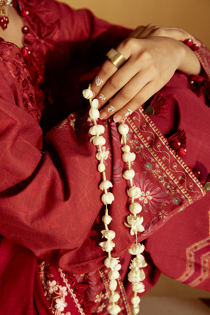 Cross Stitch | Winter Collection 24 | GARNET RIME - Official Cross Stitch - Agha Fabrics UK