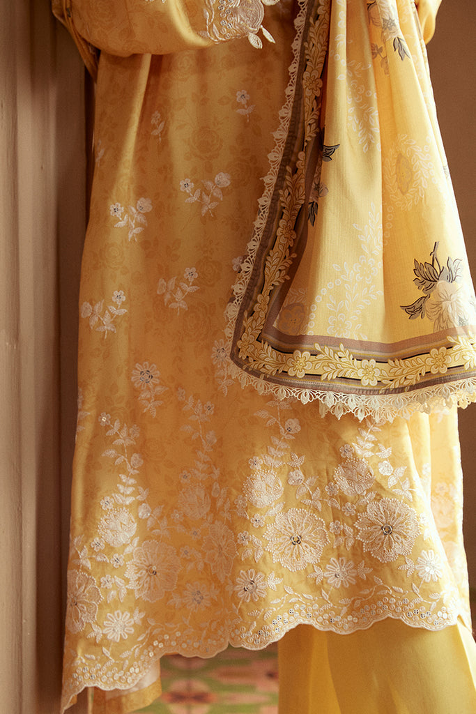 Cross Stitch | Winter Collection 24 | OCHRE TINT - Official Cross Stitch - Agha Fabrics UK