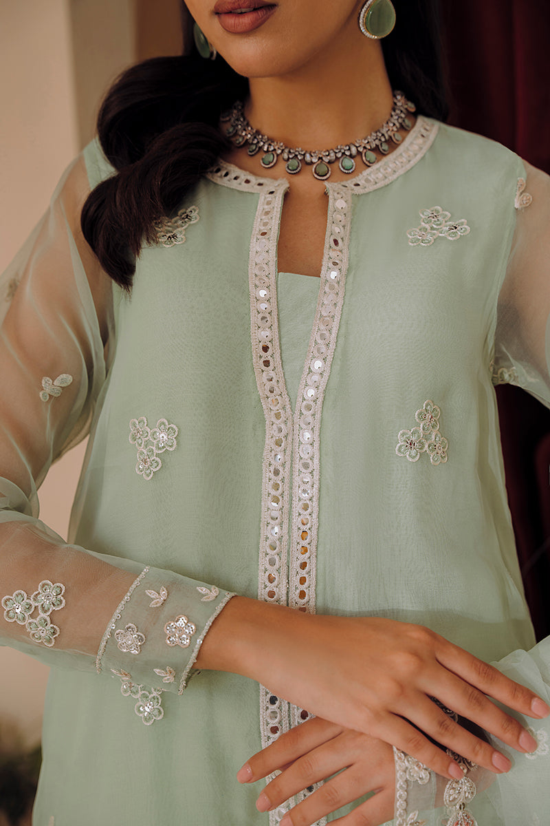 Cross Stitch | Eid Collection | MINTY GLAZE - Official Cross Stitch - Agha Fabrics UK