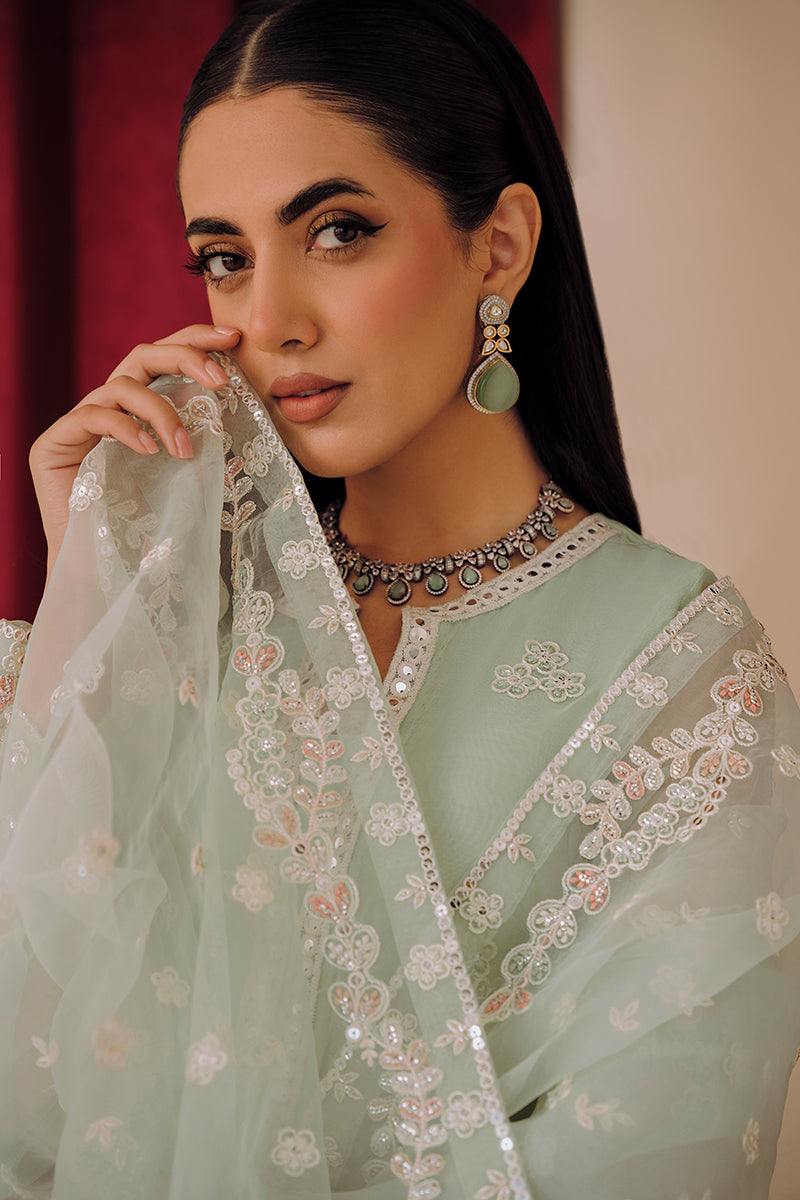 Cross Stitch | Eid Collection | MINTY GLAZE - Official Cross Stitch - Agha Fabrics UK