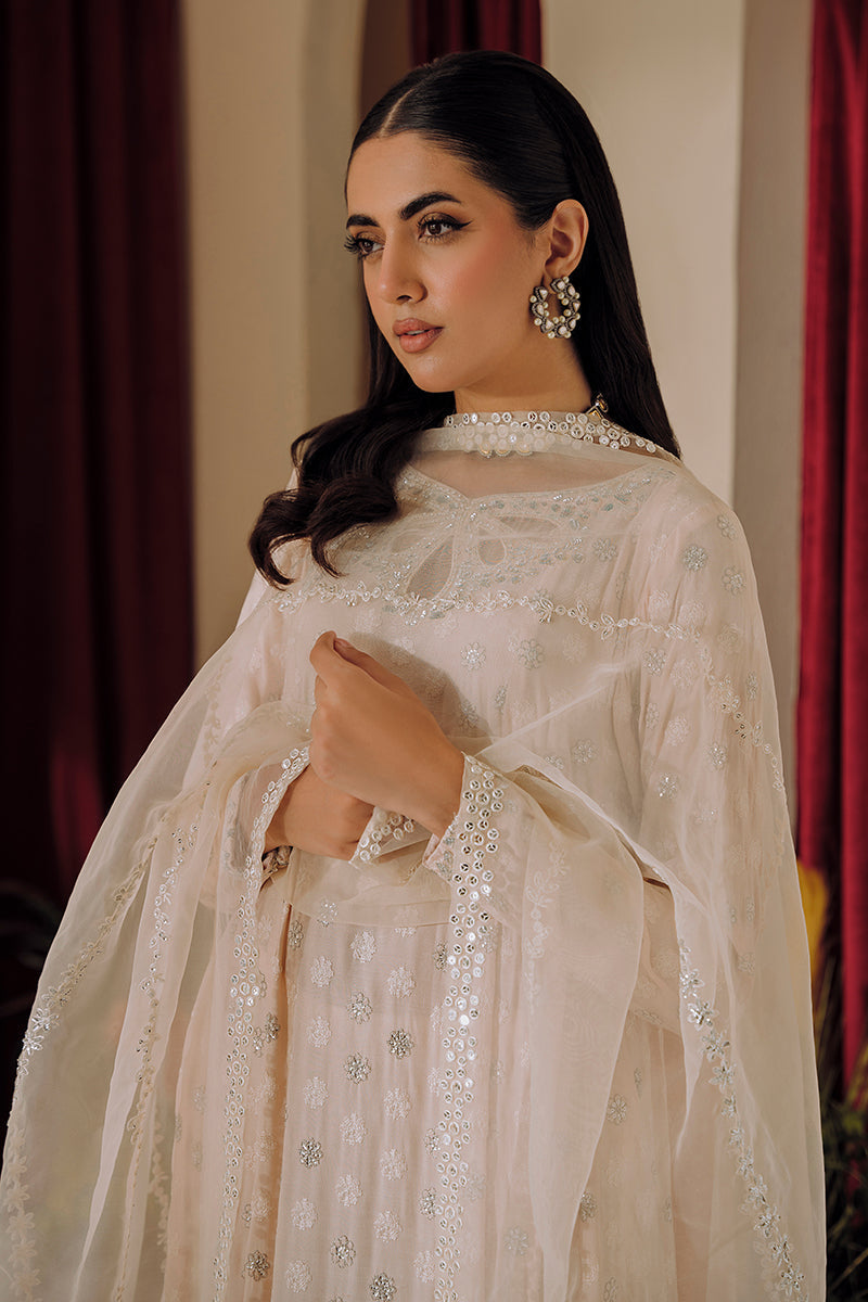 Cross Stitch | Eid Collection | PEACH GLORY - Official Cross Stitch - Agha Fabrics UK