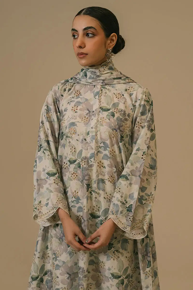 Cross Stitch | Eid Collection | TROPICAL VIOLET - Official Cross Stitch - Agha Fabrics UK